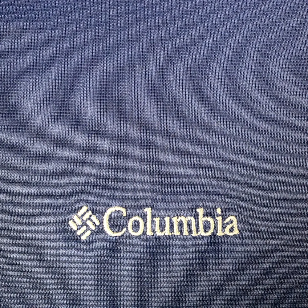 Columbia Mens Omni Shade Polo‎ Shirt Blue Short Sleeve Breathable Golf Casual XL
